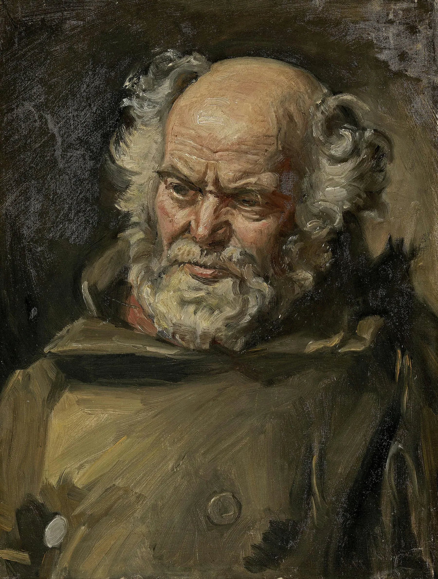 Josef Bonatzin muotokuva. -Michael Peter Ancher