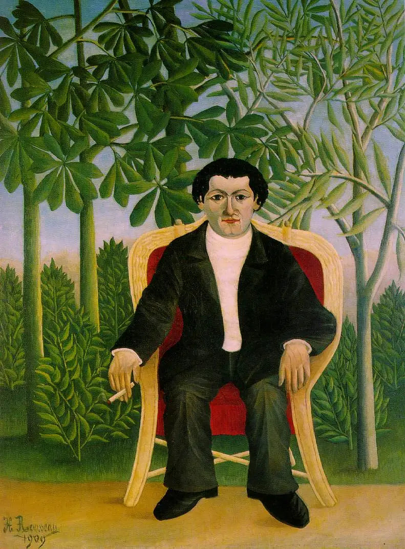 Joseph Brummerin muotokuva - Henri Rousseau