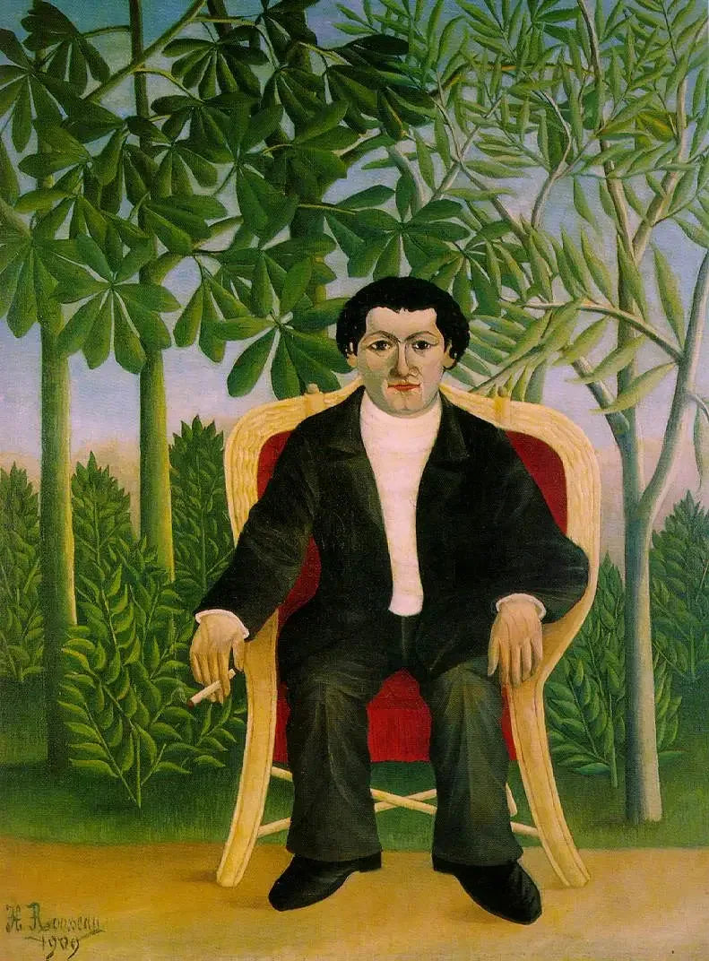 Joseph Brummerin muotokuva - Henri Rousseau