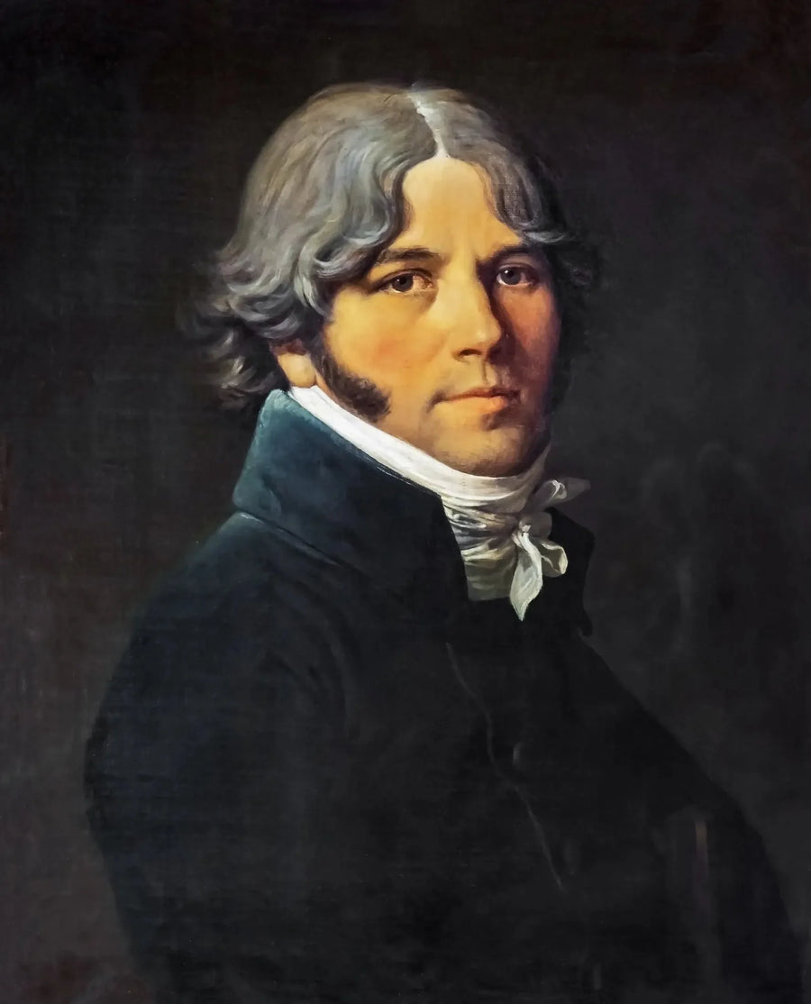 Joseph Ingresin muotokuva, taiteilijan isä - Jean-Auguste-Dominique Ingres