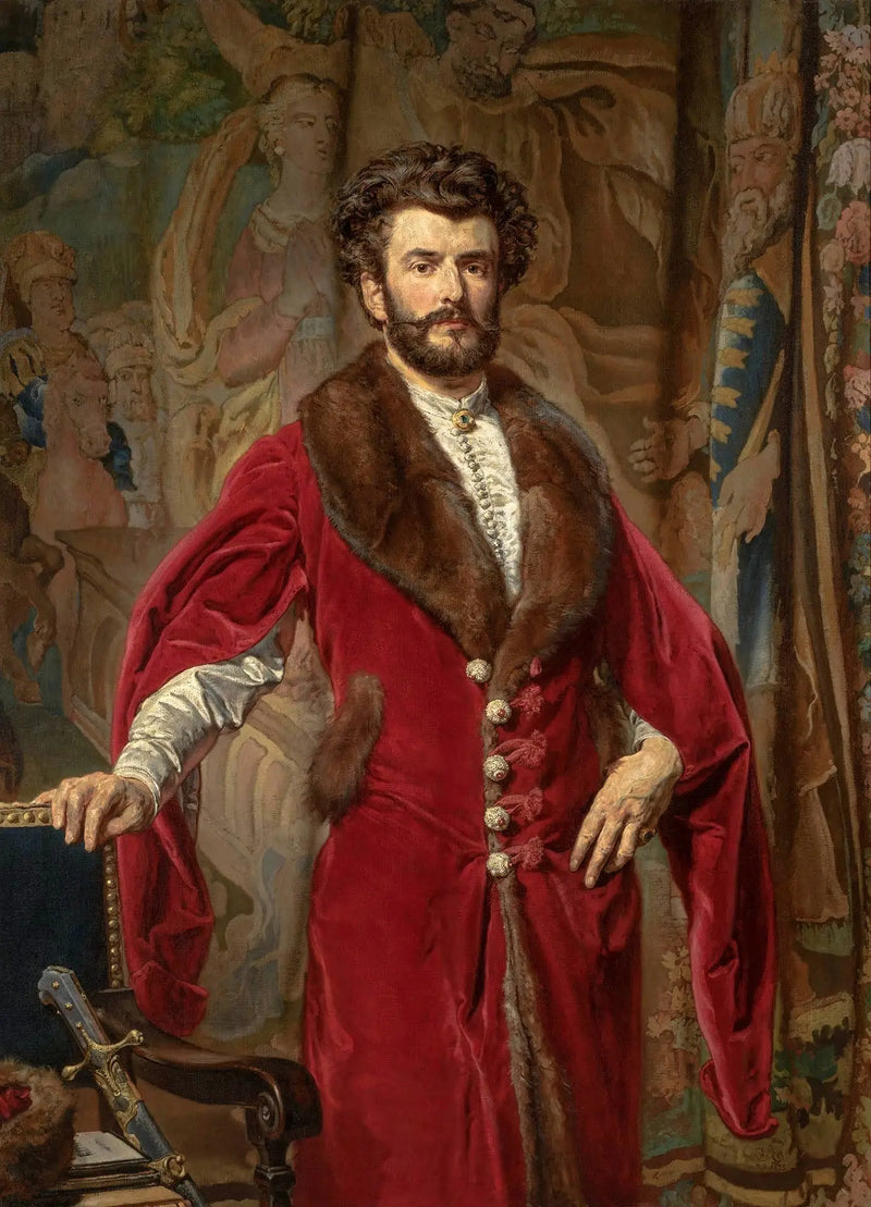 Józef Ciechoński - Jan Matejko - muotokuva