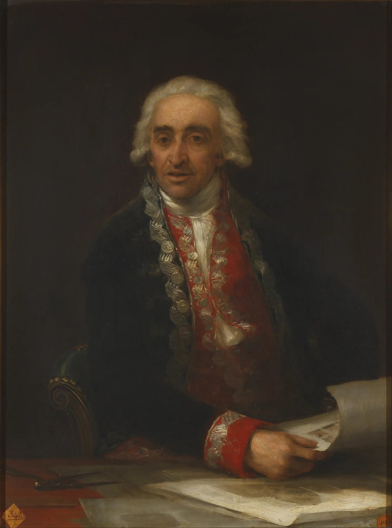 Juan de Villanueva - Francisco de Goya muotokuva