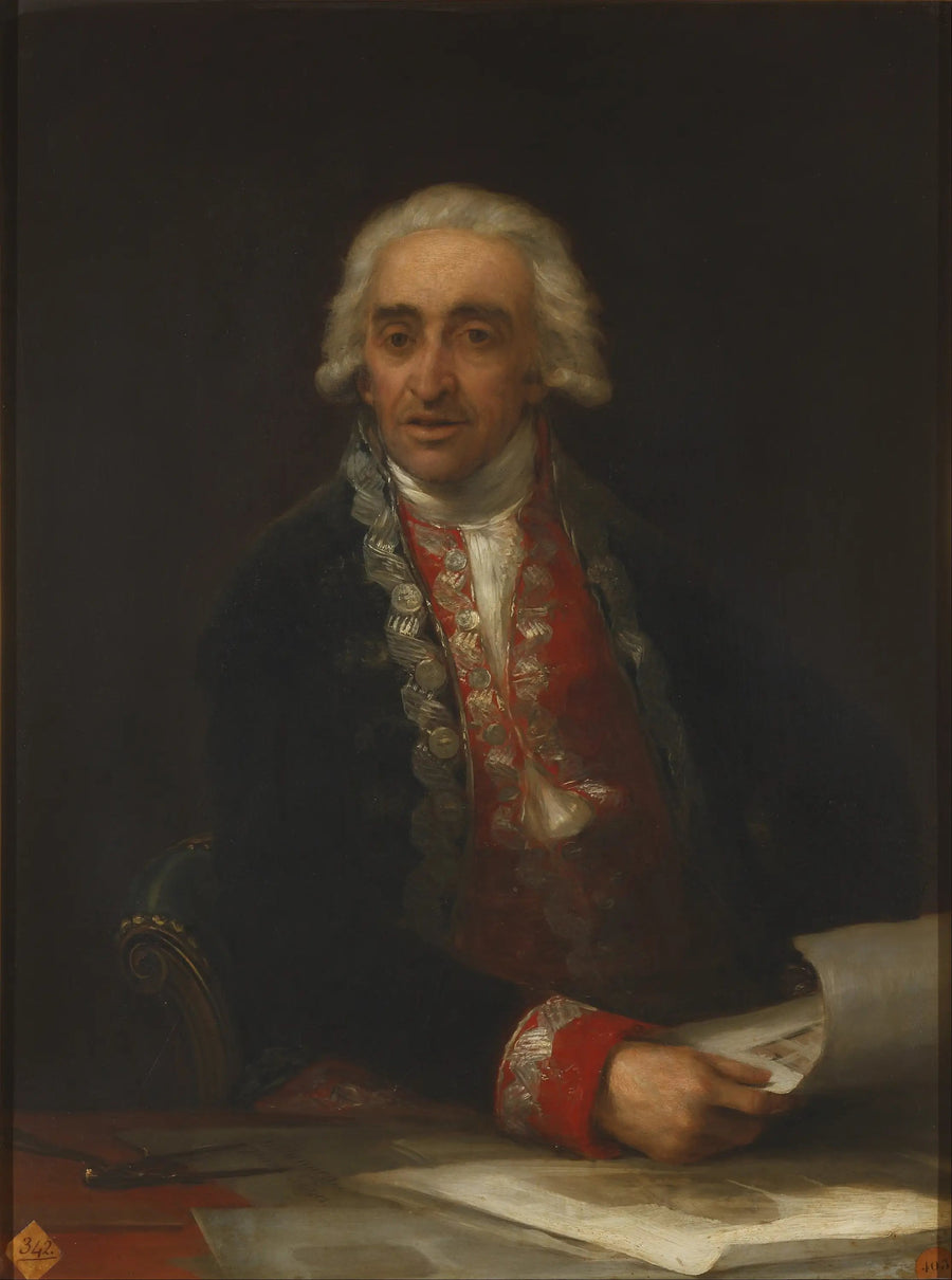 Juan de Villanueva - Francisco de Goya muotokuva