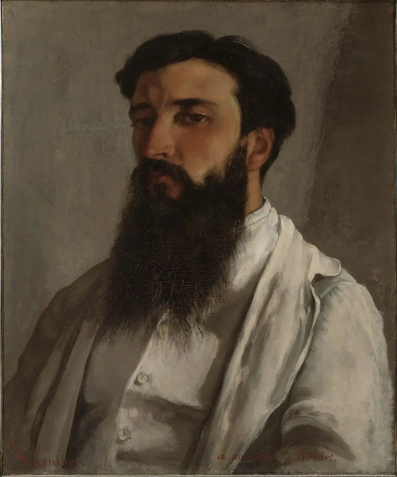 Jules Bordetin muotokuva - Gustave Courbet
