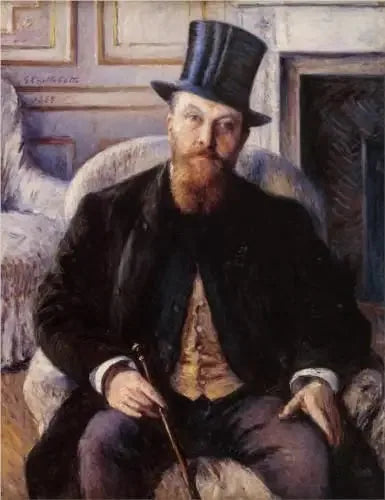 Jules Duboisin muotokuva - Gustave Caillebotte