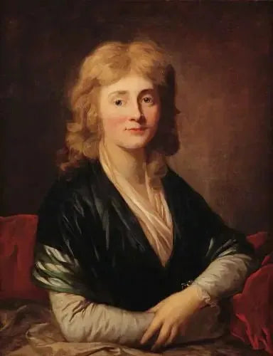 Juliane Wilhelmine Sophie von Siversin muotokuva - Anton Graff