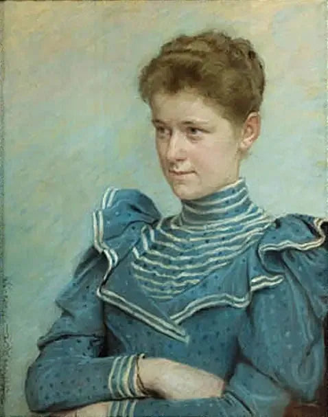 Julie Reinhardin, o.s. Vettin muotokuva - Peder Severin Krøyer
