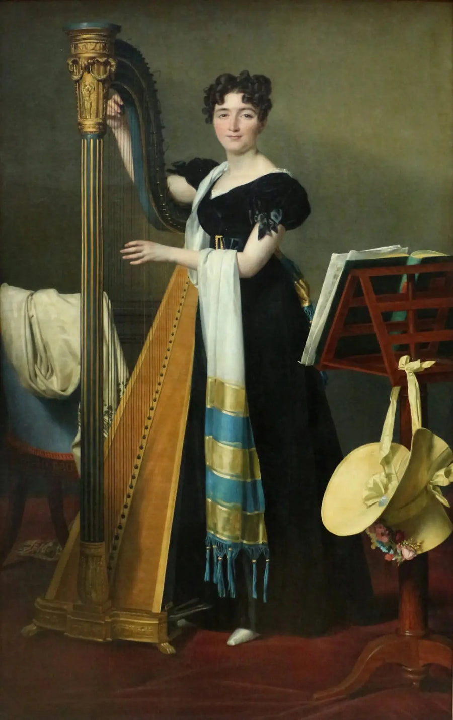 Juliette de Villeneuve - Jacques-Louis David muotokuva