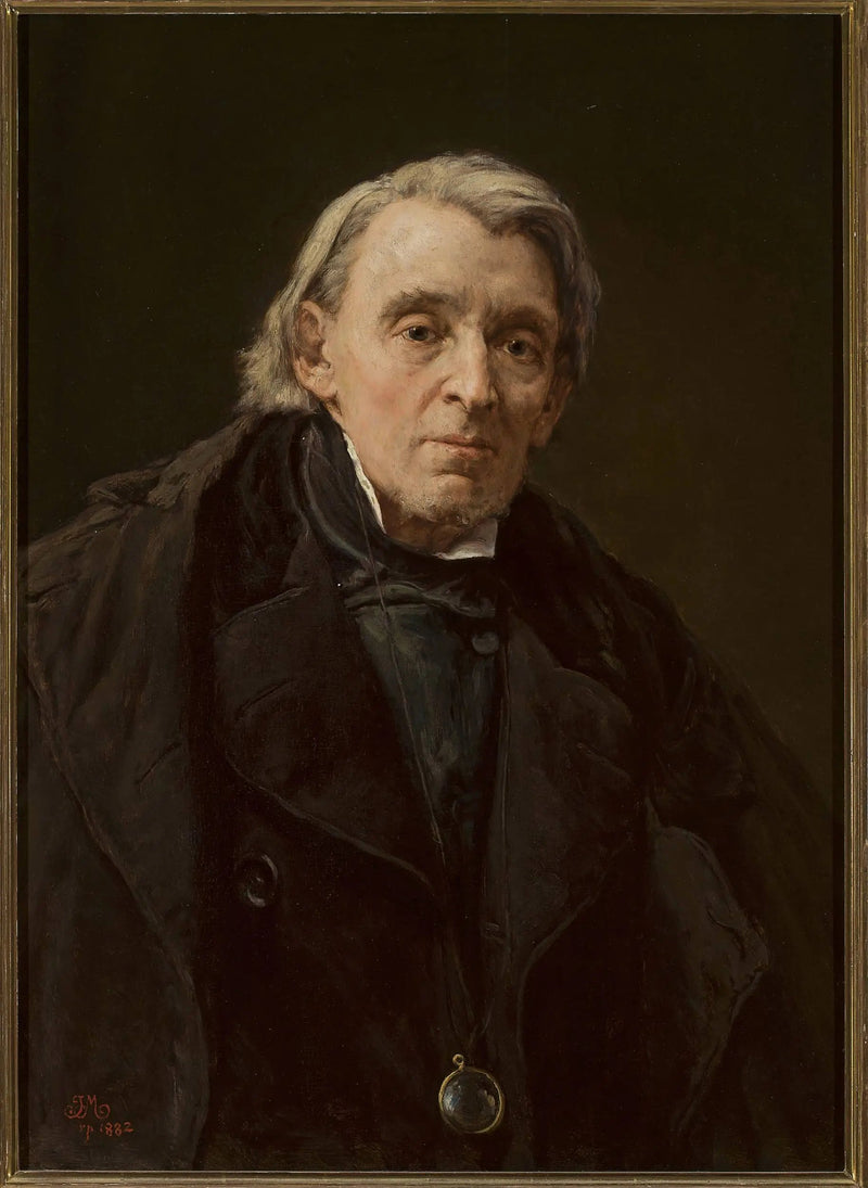 Karol Podlewski - Jan Matejko - muotokuva