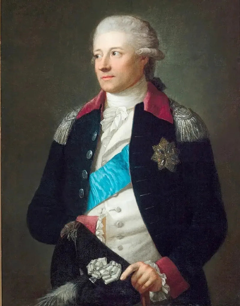 Kazimierz Rzewuskin muotokuva - Anton Graff