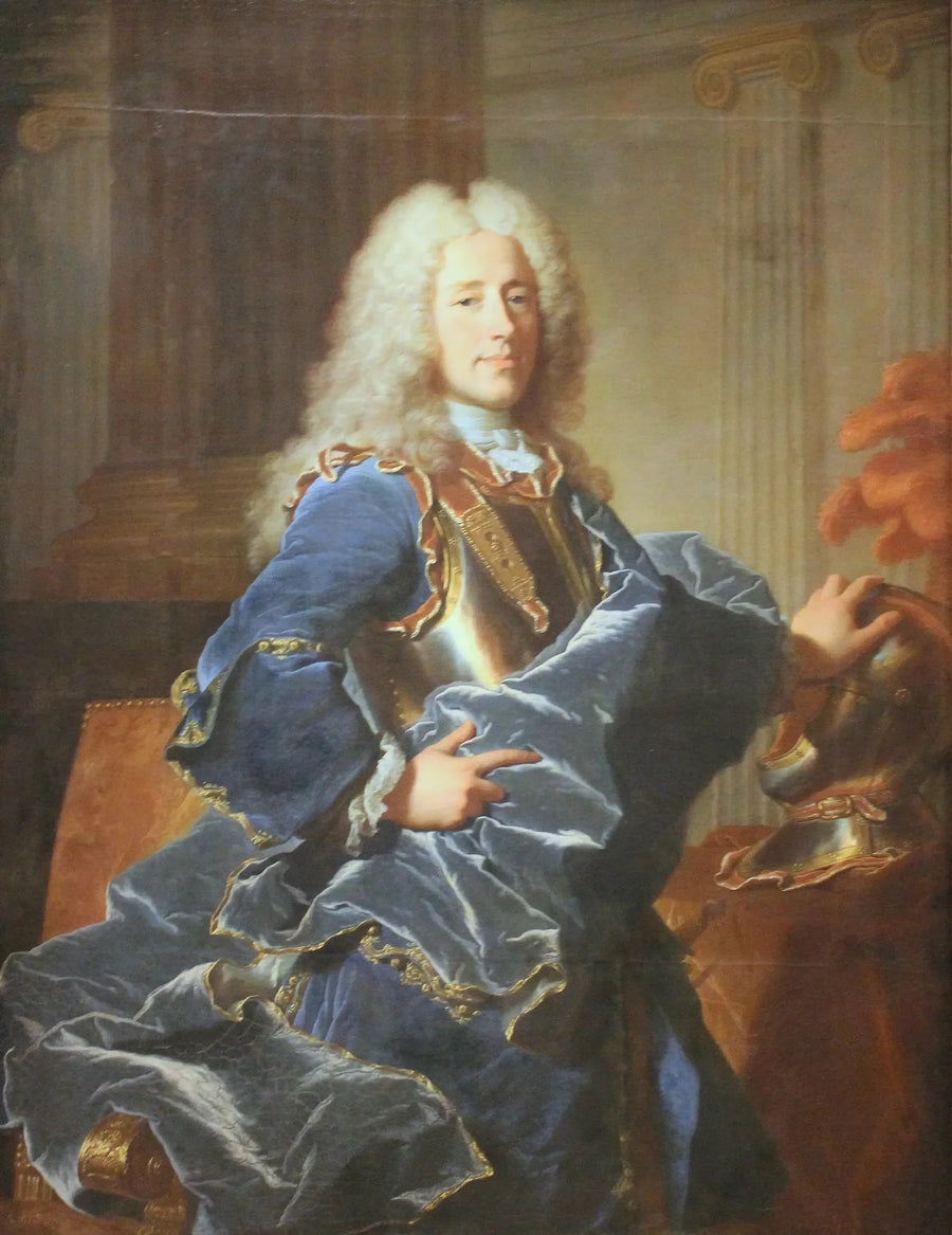 Konrad Detlef, kreivi von Dehn - Hyacinthe Rigaud