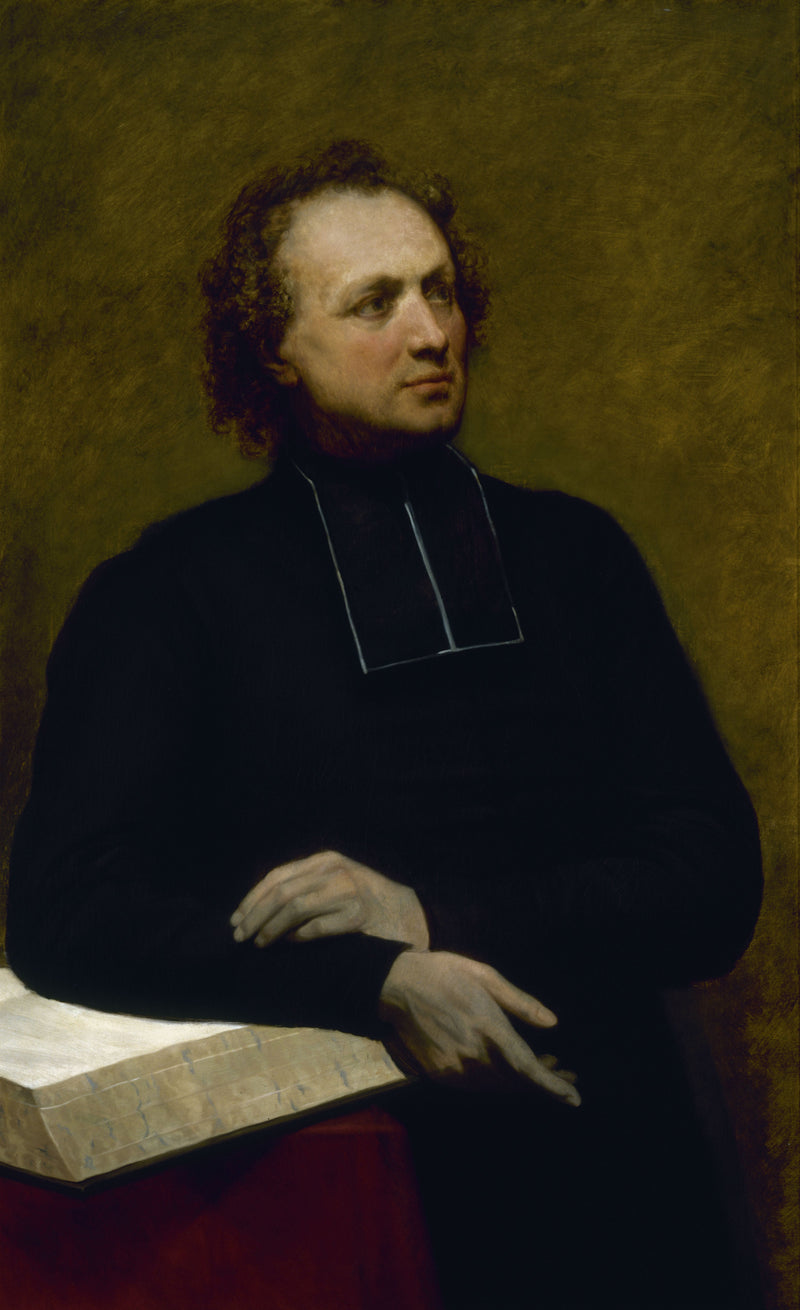 Abbedi Gaspard Deguerryn muotokuva - Ary Scheffer