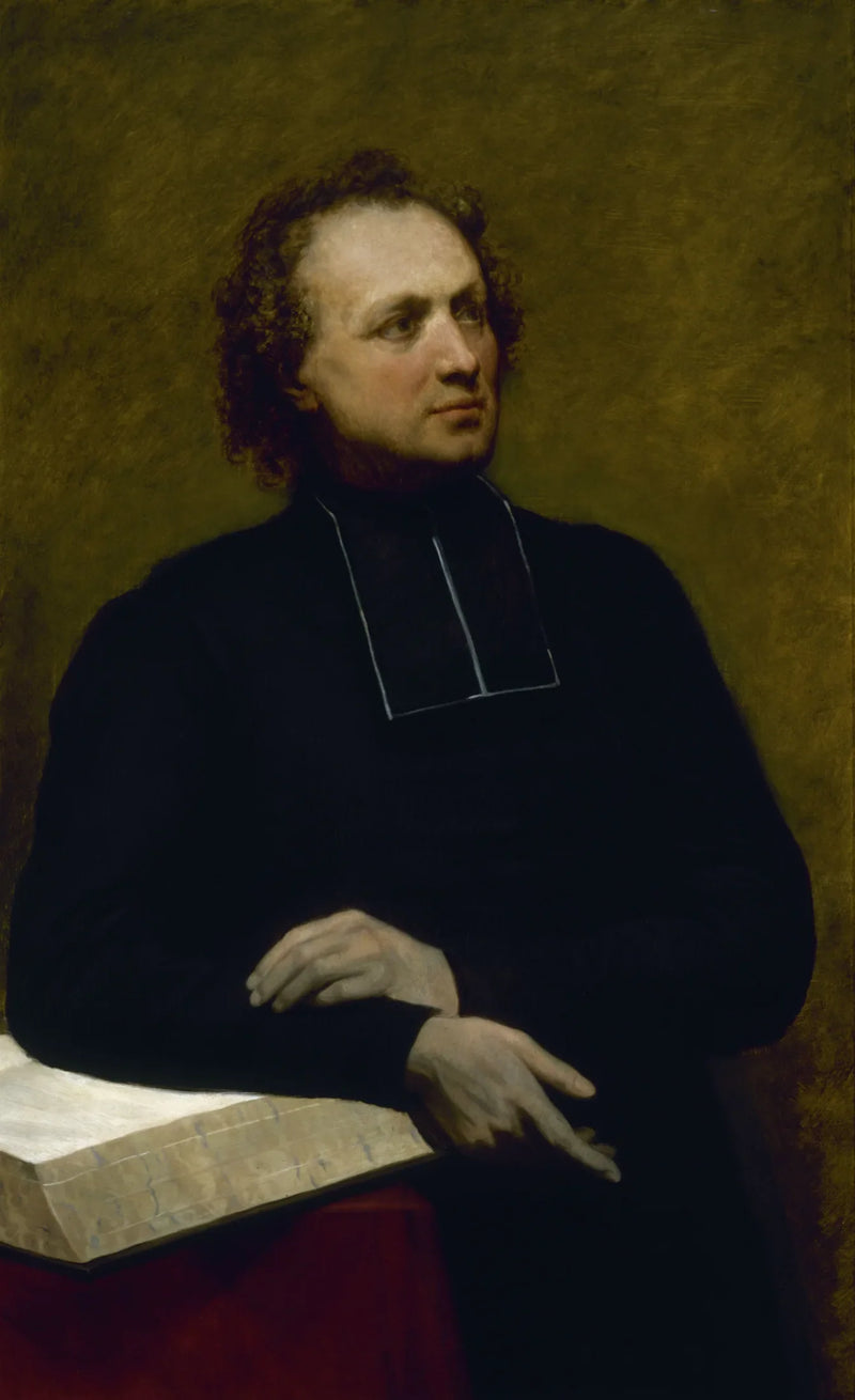 Abbedi Gaspard Deguerryn muotokuva - Ary Scheffer