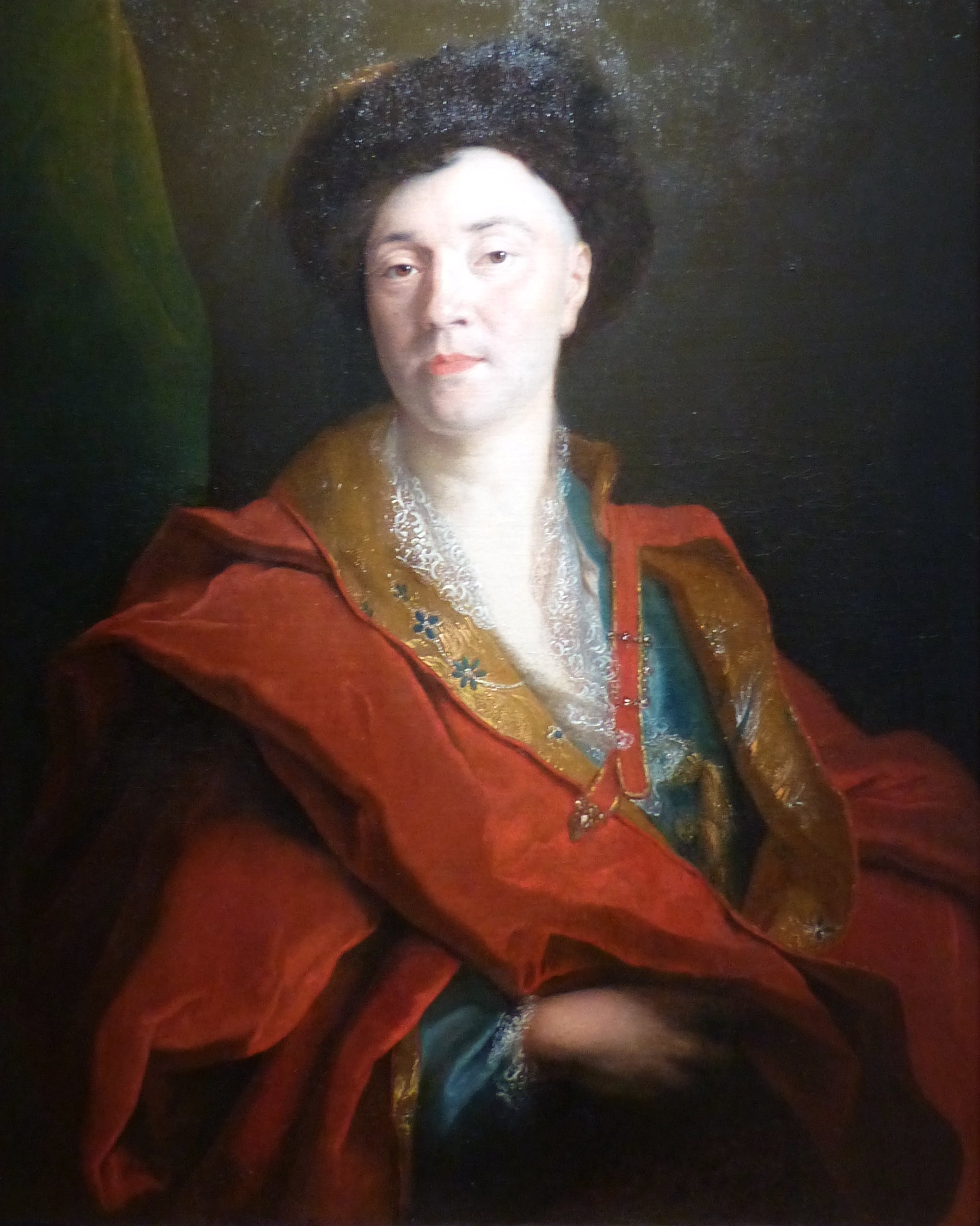 Portrait de l'acteur Baron - Nicolas de Largillière image 1 copie de tableau peinte à la main