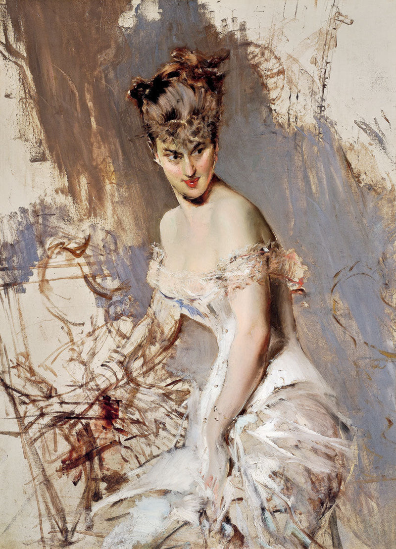 Alice Regnault -muotokuvan muotokuva - Giovanni Boldini