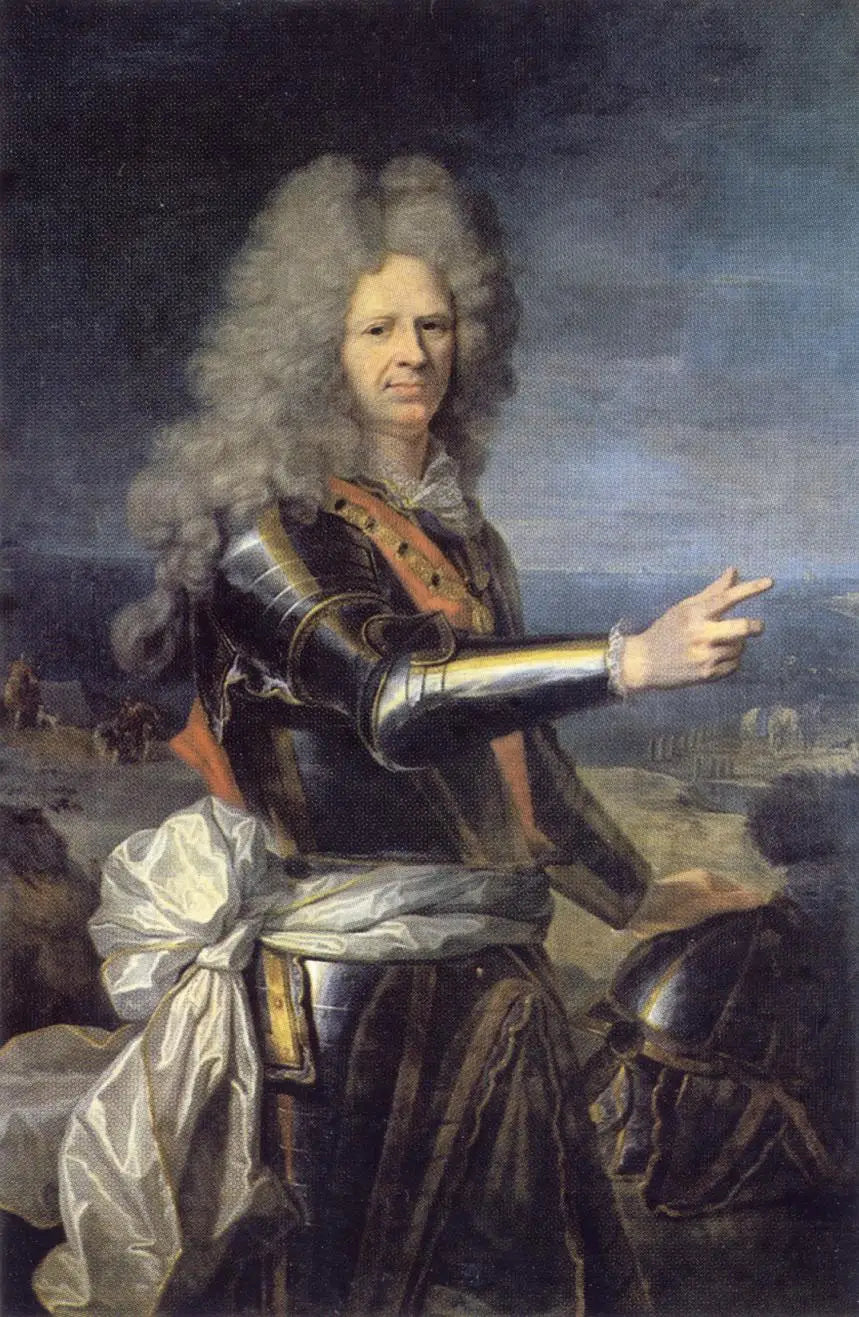 Amiraali Ducassen muotokuva - Hyacinthe Rigaud