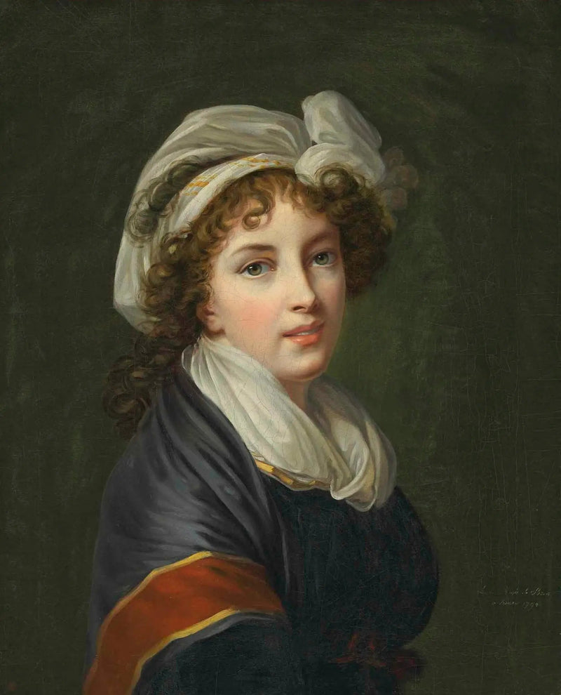 Taiteilijan muotokuva, rintakuva - Élisabeth Vigée Le Brun