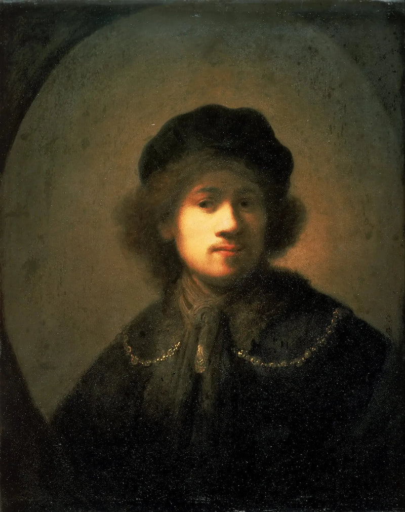 Taiteilijan muotokuva nuorena miehenä - Rembrandt