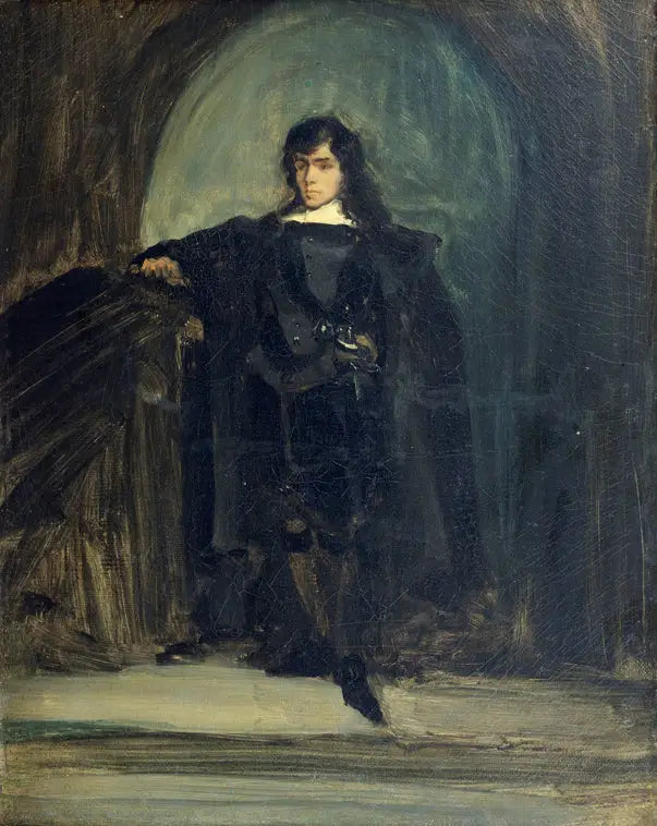 taiteilijan muotokuva - Eugène Delacroix