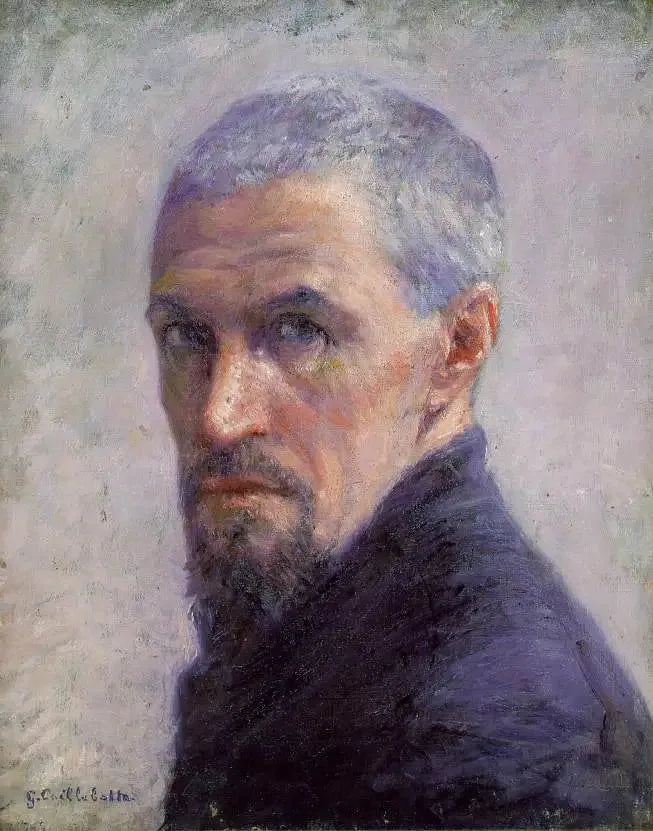 Taiteilijan muotokuva - Gustave Caillebotte
