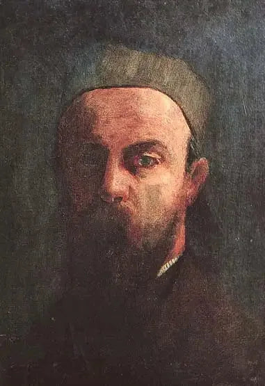 Taiteilijan muotokuva - Odilon Redon