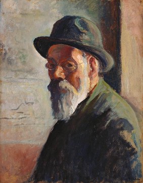 Taiteilijan oma muotokuva - Maximilien Luce
