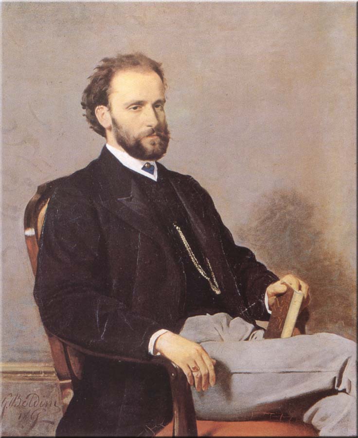 Claudio Comotto:n asianajajan muotokuva - Giovanni Boldini