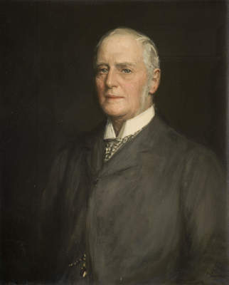 Aldermanin, oikean ja kunnianarvoisan William Kenrickin muotokuva - John Lavery