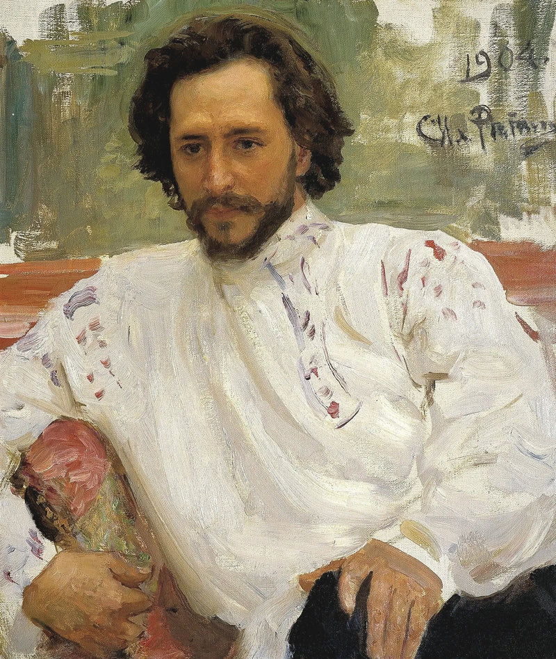 Kirjailija Leonid Nikolaevitsh Andrejevin muotokuva - Ilya Repin