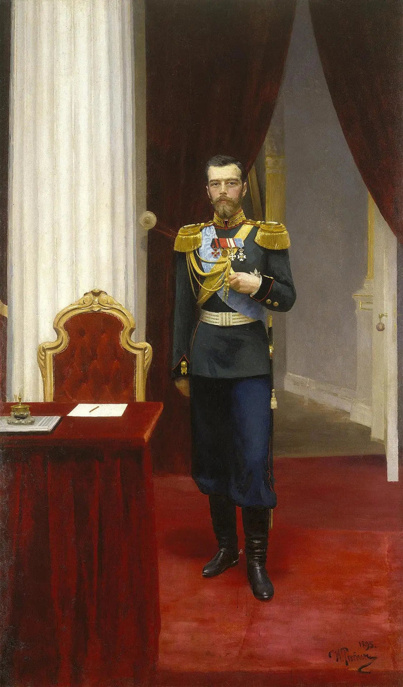 Keisari Nikolai II:n muotokuva - Ilya Repin