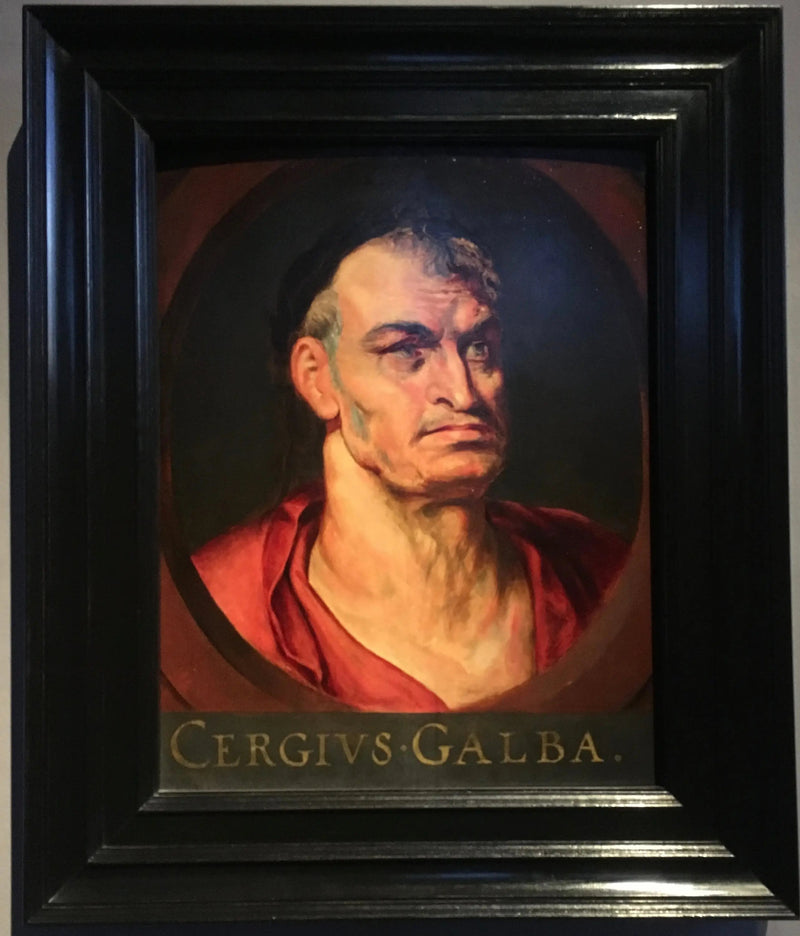 Keisari Servius Sulpicius Galban muotokuva - Peter Paul Rubens