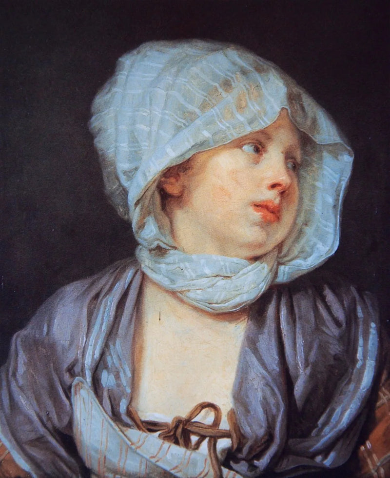 Taiteilijan vaimon muotokuva - Jean-Baptiste Greuze
