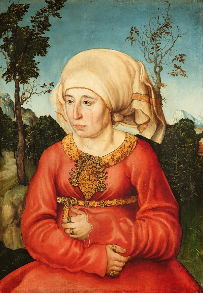 Lakimiehen puolison muotokuva - Lucas Cranach vanhempi