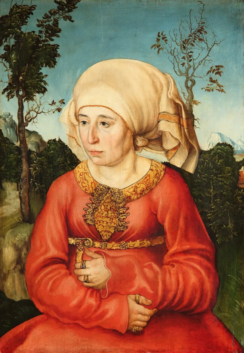 Lakimiehen puolison muotokuva - Lucas Cranach vanhempi