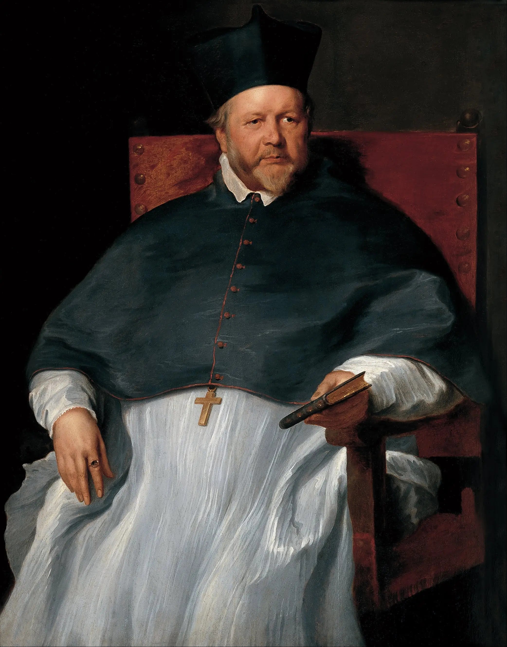 Portrait de l’évêque Joannes Malderus - Antoine van Dyck - Alpha Reproduction
