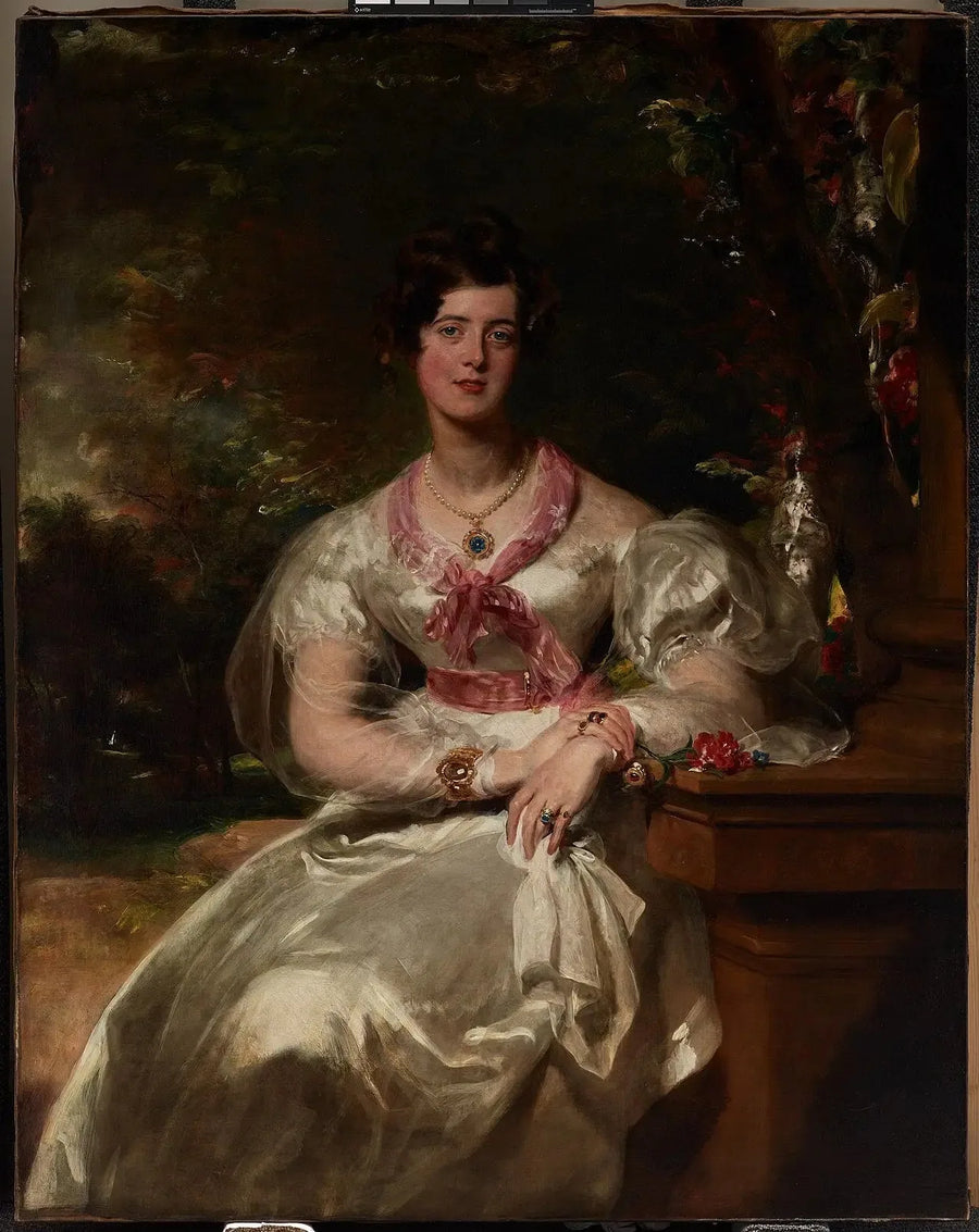 Kunnioitetun rouva Seymour Bathurstin muotokuva - Thomas Lawrence