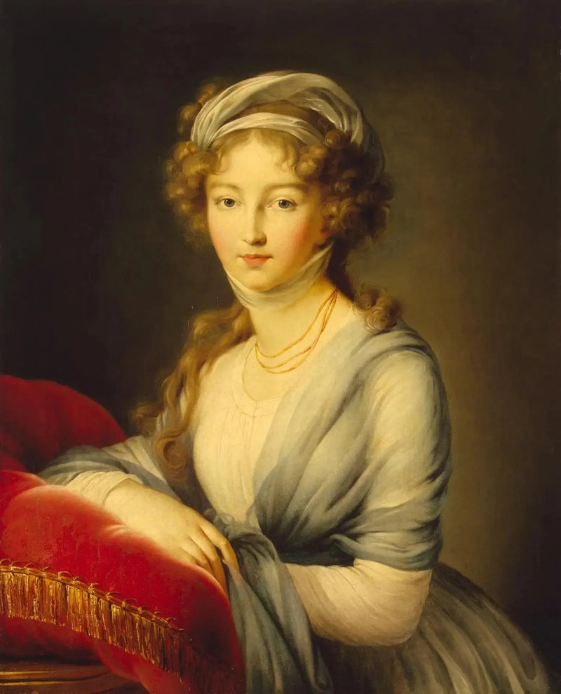 Keisarinna Elizavetan muotokuva - Elisabeth Vigée Le Brun
