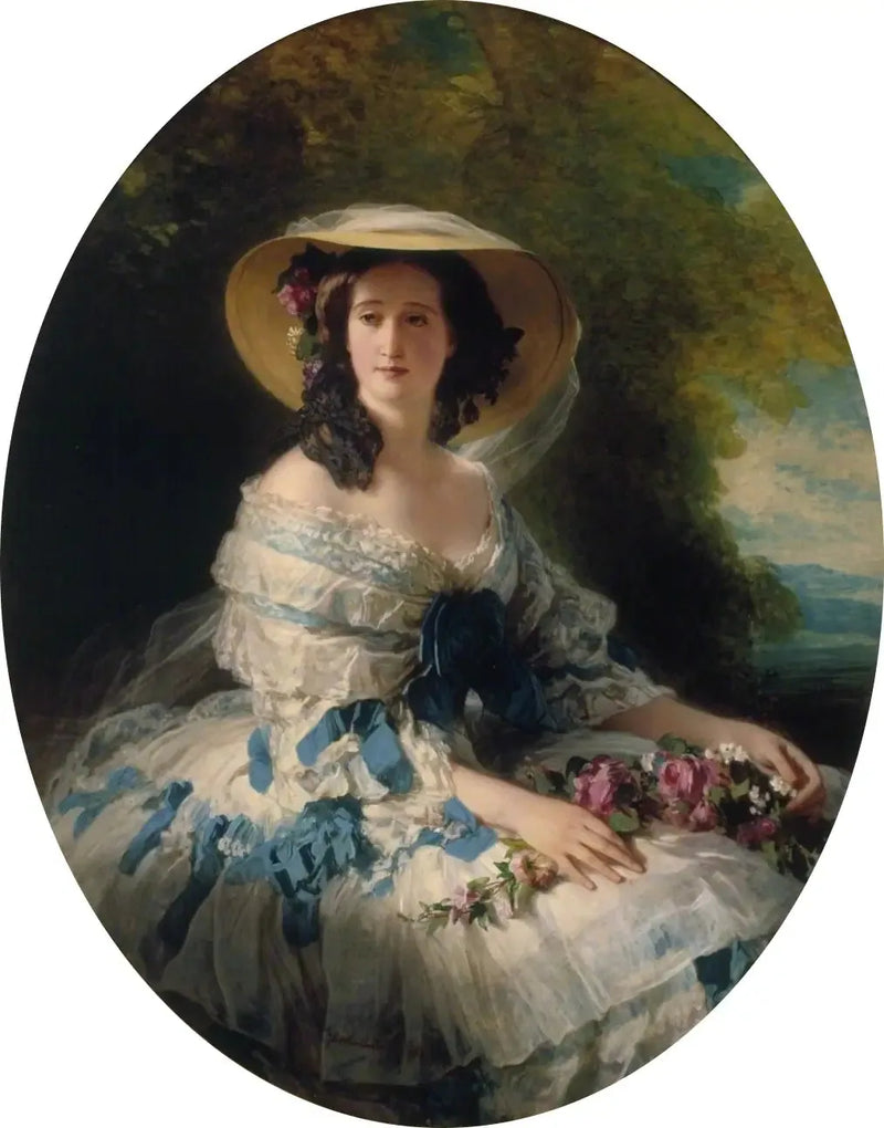 Keisarin Eugénien muotokuva - Franz Xaver Winterhalter