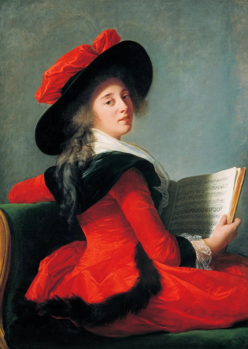 Crussolin baronessan muotokuva - Élisabeth Vigeé Le Brun