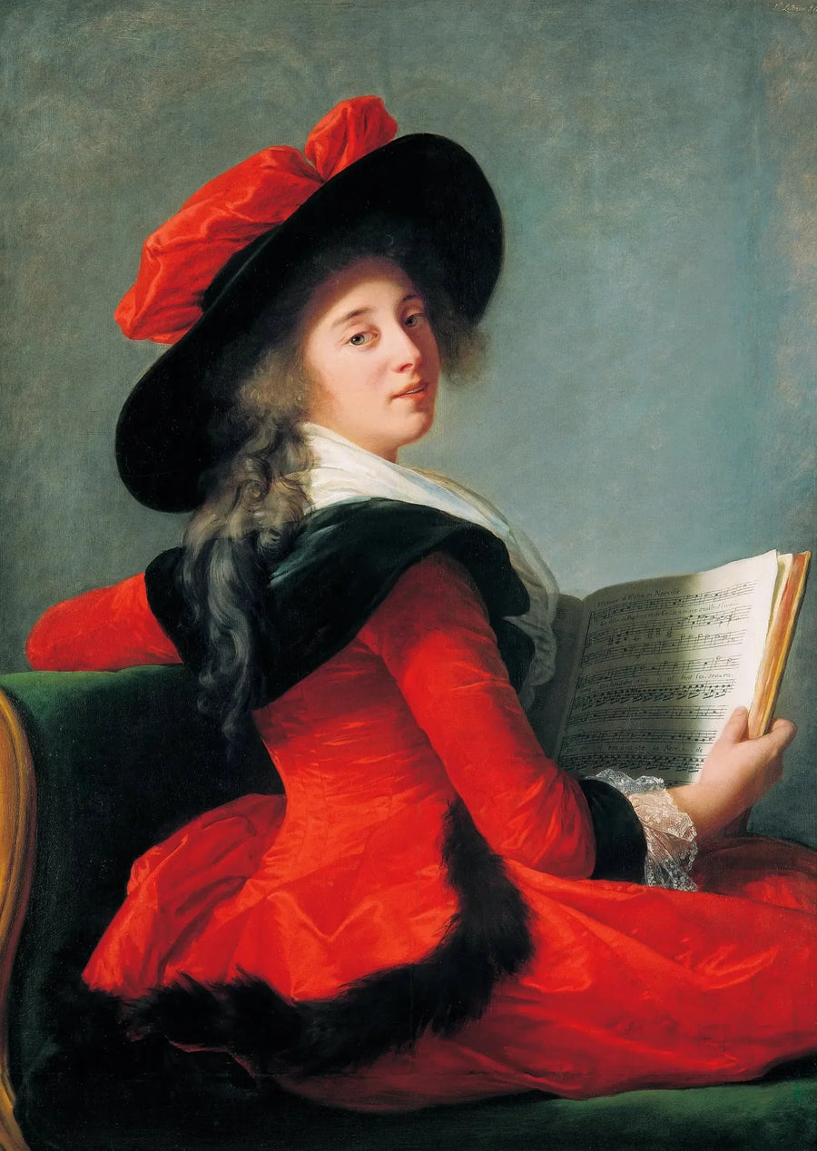 Crussolin baronessan muotokuva - Élisabeth Vigeé Le Brun