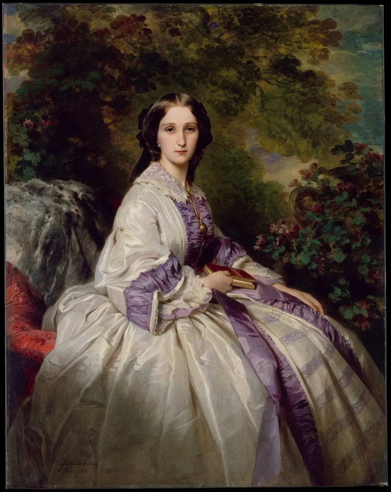 Aatelisnainen Alexandre Nikolaïevitch Lamsdorff - Franz Xaver Winterhalter