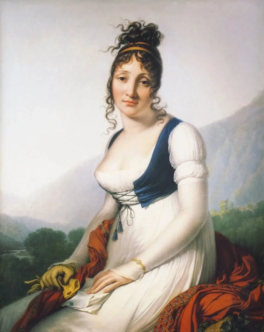 Bonnevalin kreivitärin muotokuva - Anne-Louis Girodet