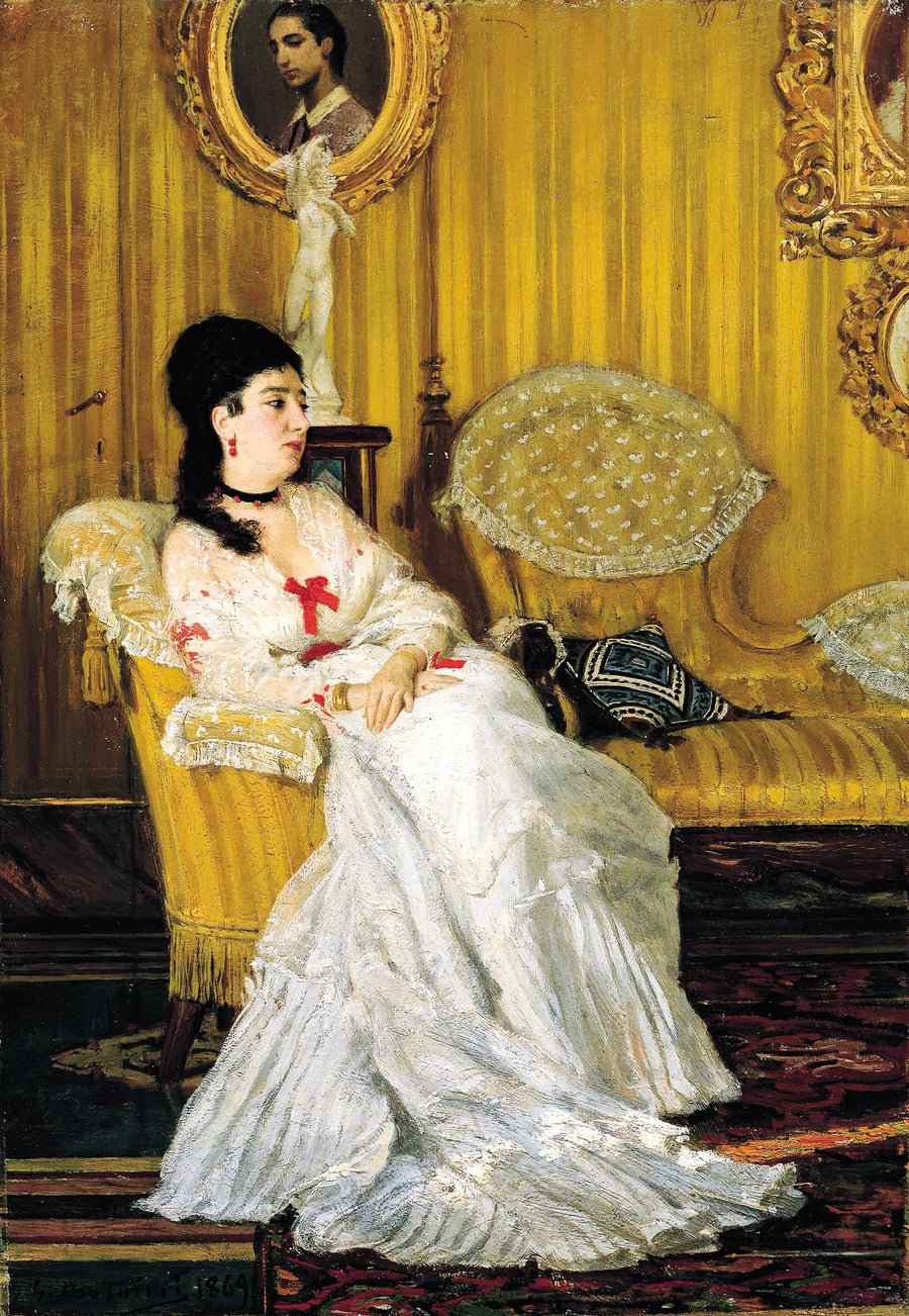 Grafiikkaa kreivitär Carlotta Aloisi Papudoff - Giovanni Boldini
