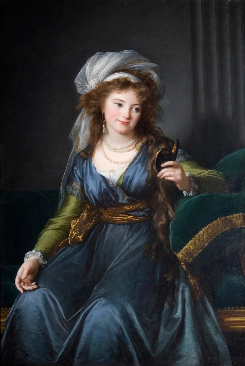 Katariina Skavronskaïan kreivitärin muotokuva - Élisabeth Vigée Le Brun