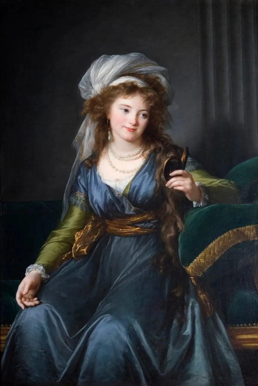 Katariina Skavronskaïan kreivitärin muotokuva - Élisabeth Vigée Le Brun