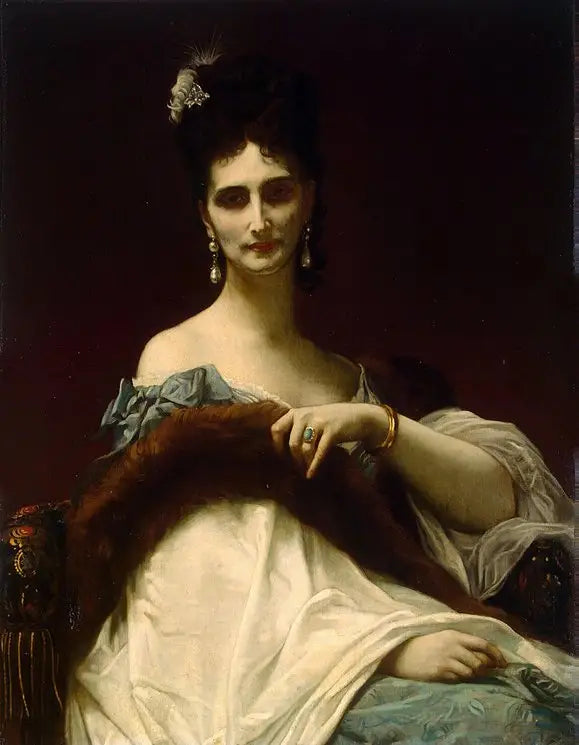 Kollerin kreivitär (s. Maria Riznich) - Alexandre Cabanel