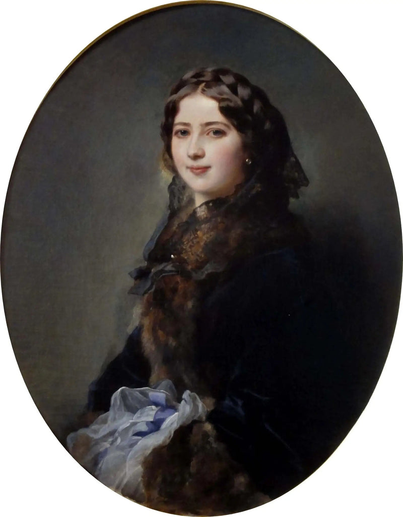 Lisen Przezdzieckan kreivitärin muotokuva - Franz Xaver Winterhalter