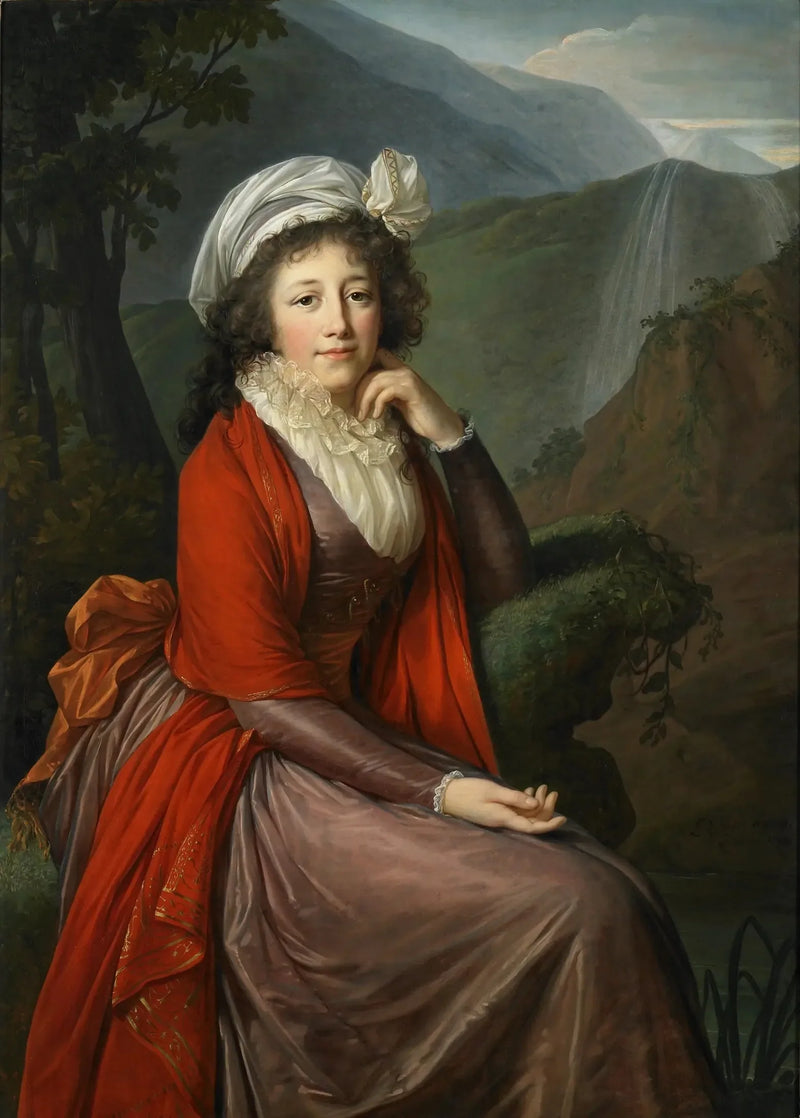 Ruhtinatar Maria Theresia Bucquoi, o.s. Parr (1746-1818) - Élisabeth Vigeé Le Brun