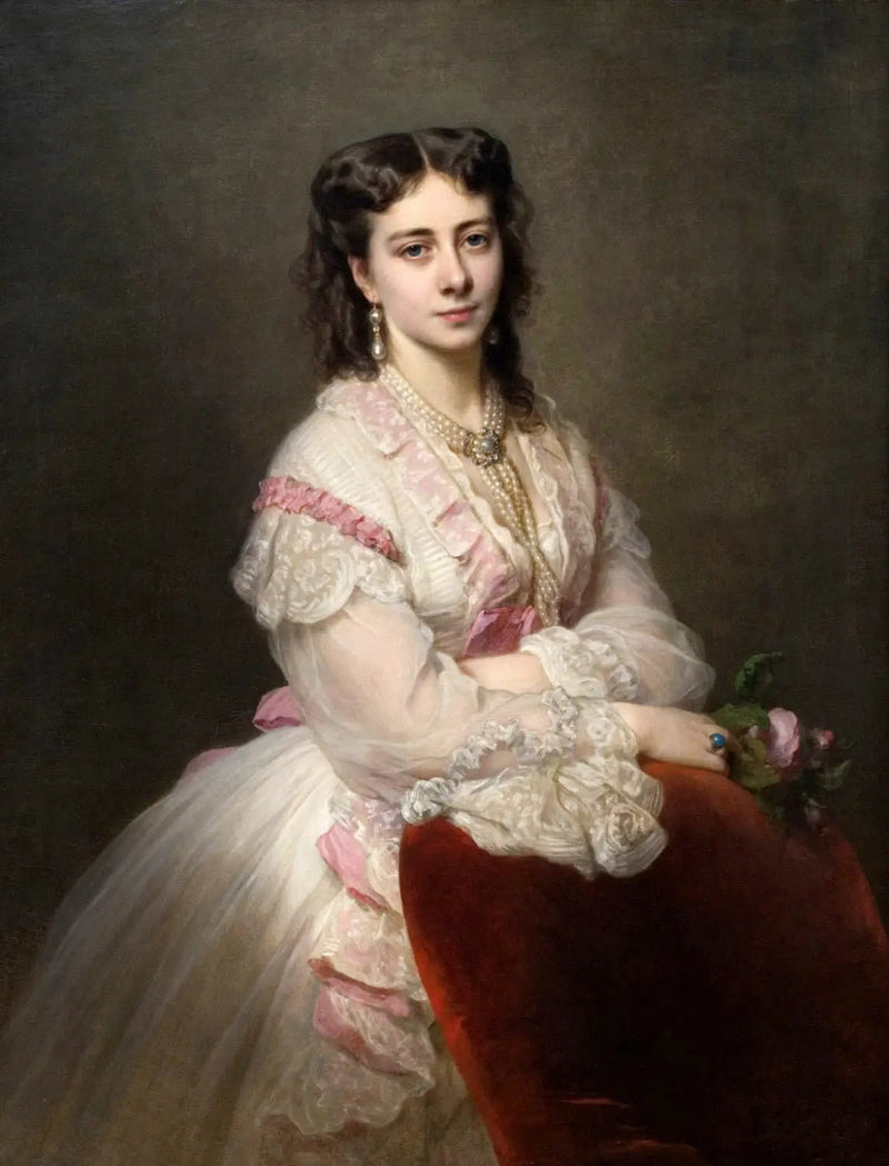 Marie Branickan kreivitär [synn. prinsessa Sapieha] - Franz Xaver Winterhalter