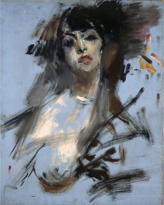 Saffo Zuccoli herttuattaren muotokuva - Giovanni Boldini